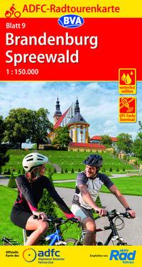 ADFC-Radtourenkarte 9 Brandenburg Spreewald 1:150.000