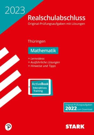 STARK Original-Prüfungen Realschulabschluss 2023 - Mathematik - Thüringen