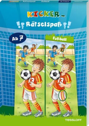 Kicker-Rätselspaß. Fußball