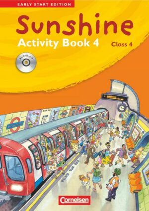 Sunshine - Early Start Edition 4. Activity Book mit Lieder-/Text-CD