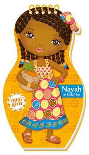 Trötsch Mal und Stickerbuch Mini Girls Nayah in Südafrika