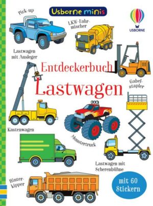 Usborne Minis: Entdeckerbuch Lastwagen