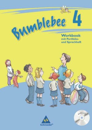 Bumblebee 4. Workbook plus Portfolio- / Sprachheft und Pupil's Audio-CD