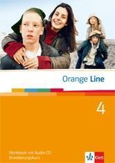Orange Line 4. Workbook mit Audio-CD. Erweiterungskurs 8. Schuljahr.