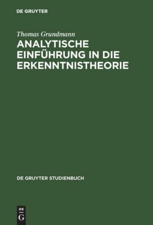 Analytische Einführung in die Erkenntnistheorie