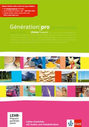 Génération pro. - Niveau avancé. Cahier d'activités mit  Audio-CD und Software