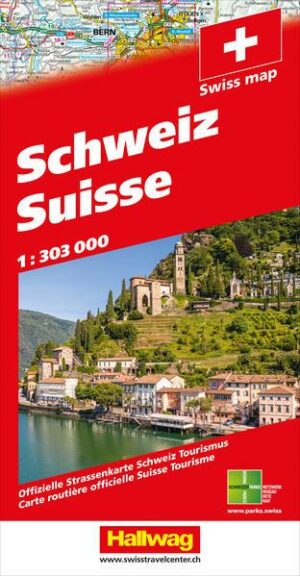 Schweiz 2021 Strassenkarte 1:303 000  Laufzeit bis 2025