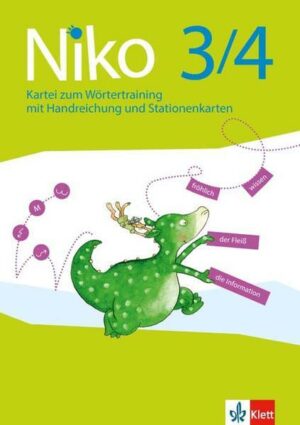 Niko. Kartei zum Wörtertraining mit Handreichungen und Stationenkarten. 3./4. Schuljahr