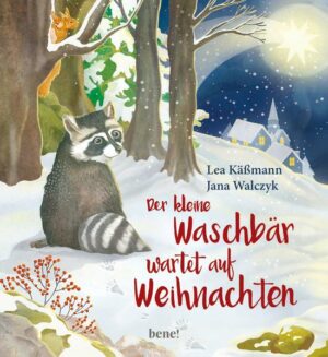 Der kleine Waschbär wartet auf Weihnachten – ein Bilderbuch für Kinder ab 2 Jahren
