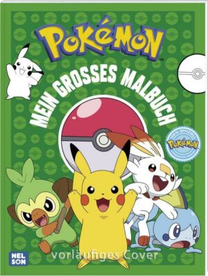 Pokémon: Mein großes Malbuch