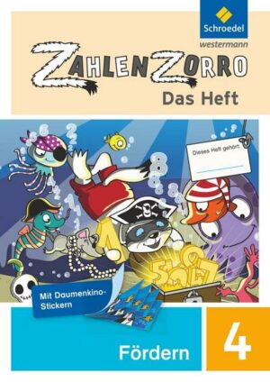 Zahlenzorro - Das Heft. Förderheft 4