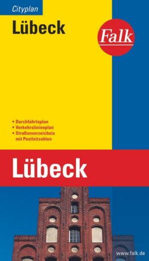 Falk Cityplan Lübeck 1:20 000