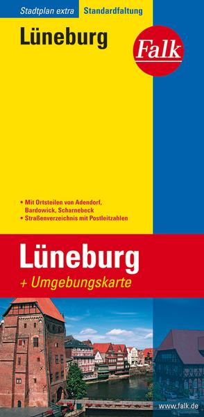 Falk Stadtplan Extra Standardfaltung Lüneburg