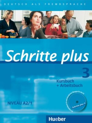 Schritte plus 3. Kursbuch + Arbeitsbuch mit Audio-CD zum Arbeitsbuch