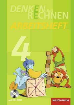 Denken und Rechnen 4. Arbeitsheft mit CD-ROM. Grundschule. Hamburg