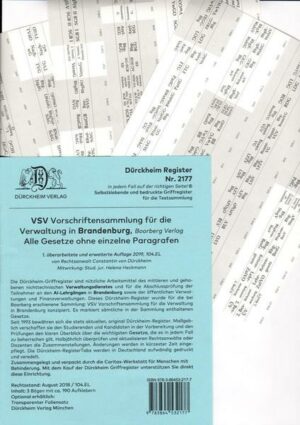 DürckheimRegister® VSV BRANDENBURG (2019)