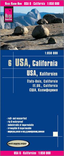 Reise Know-How Landkarte USA 06