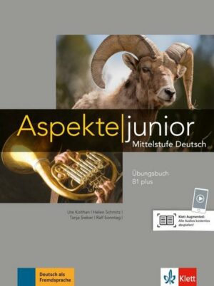 Aspekte junior B1 plus. Übungsbuch mit Audio-Dateien zum Download