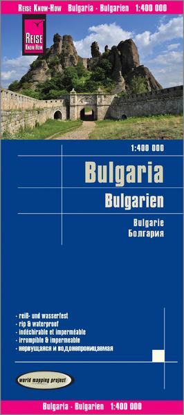 Reise Know-How Landkarte Bulgarien / Bulgaria (1:400.000)
