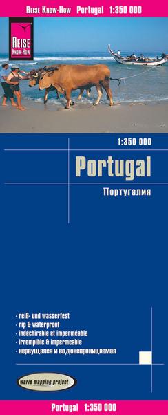 Reise Know-How Landkarte Portugal (1:350.000)