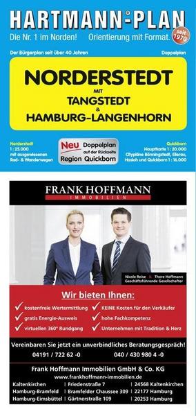 HARTMANN-PLAN Norderstedt mit Tangstedt und Hamburg-Langenhorn