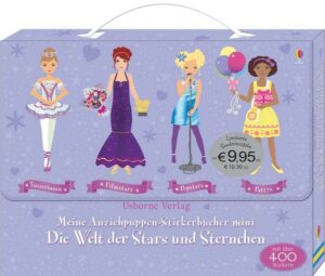 Meine Anziehpuppen-Stickerbücher mini: Die Welt der Stars und Sternchen