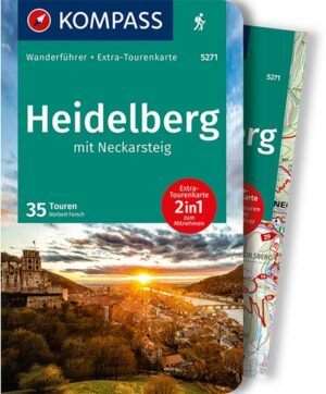 KOMPASS Wanderführer 5271 Heidelberg mit Neckarsteig