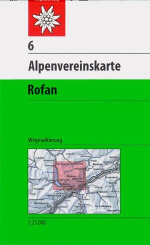 DAV Alpenvereinskarte 06 Rofan 1 : 25 000