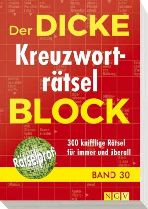 Der dicke Kreuzworträtsel-Block Band 30