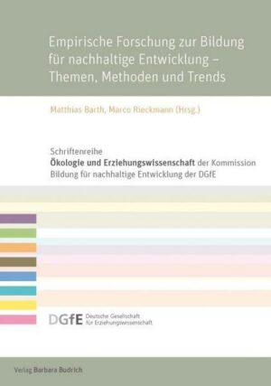 Empirische Forschung zur Bildung für nachhaltige Entwicklung – Themen