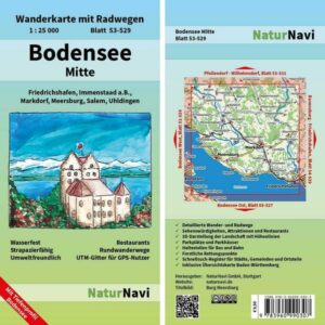 Bodensee Mitte 1 : 25 000