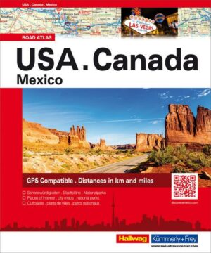 USA/ Canada/ Mexico Strassenatlas