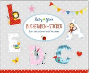 Stickerbuch - BabyGlück - Buchstaben-Sticker