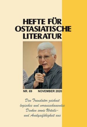 Hefte für ostasiatische Literatur 69