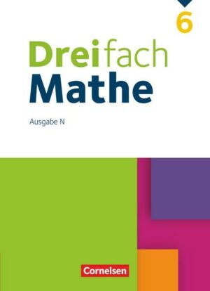 Dreifach Mathe 6. Schuljahr. Niedersachsen - Schülerbuch