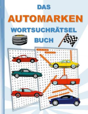 Das Automarken Wortsuchrätsel Buch