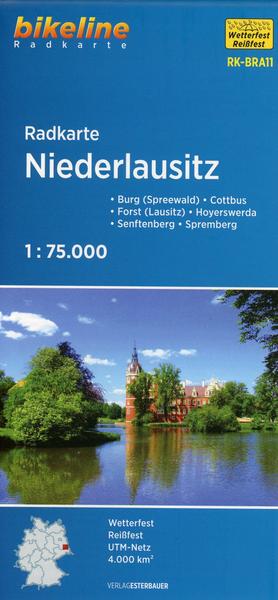 Radkarte Niederlausitz 1:75.000 (RK-BRA11)