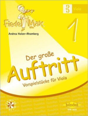 Der große Auftritt 1 Viola (mit CD)