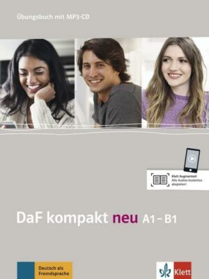 DaF kompakt neu A1-B1. Übungsbuch + MP3-CD