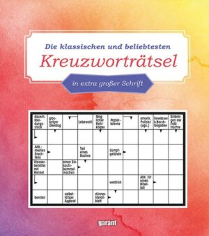 Kreuzworträtsel in Großschrift 6