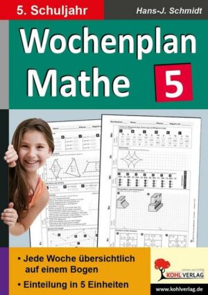 Wochenplan Mathe / Klasse 5