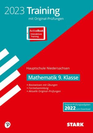 STARK Original-Prüfungen und Training Hauptschule 2023 - Mathematik 9.Klasse - Niedersachsen