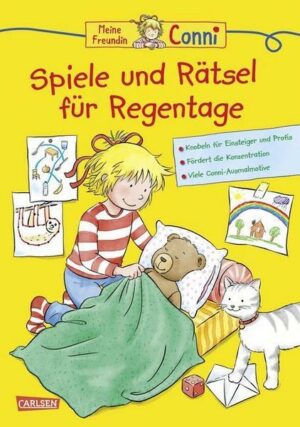 Conni Gelbe Reihe (Beschäftigungsbuch): Spiele und Rätsel für Regentage