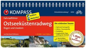 KOMPASS Fahrradführer Ostseeküstenradweg 1 Rügen und Usedom