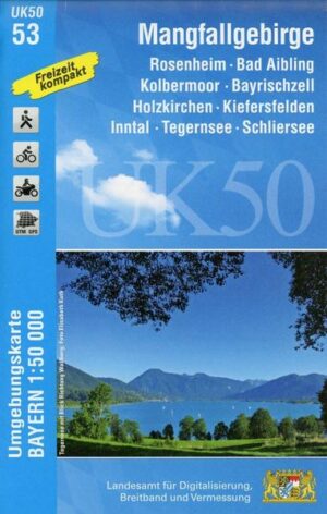 Mangfallgebirge 1 : 50 000 (UK50-53)
