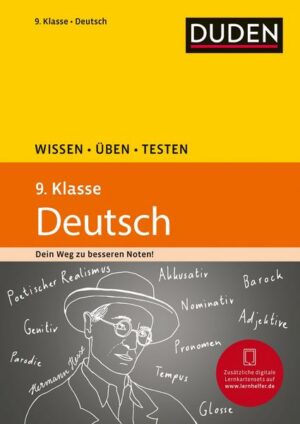 Wissen - Üben - Testen: Deutsch 9. Klasse