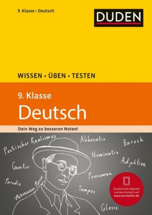 Wissen - Üben - Testen: Deutsch 9. Klasse