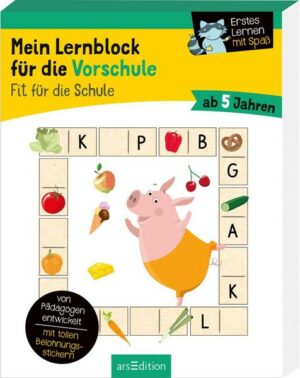 Mein Lernblock für die Vorschule – Fit für die Schule