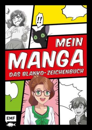 Mein Manga – Das Blanko-Zeichenbuch