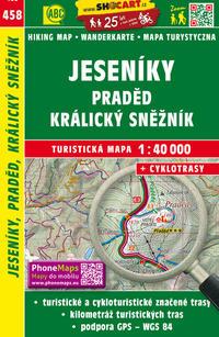 Wanderkarte Tschechien Jeseniky